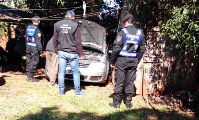 Recuperaron en Alem vehículo robado en Buenos Aires