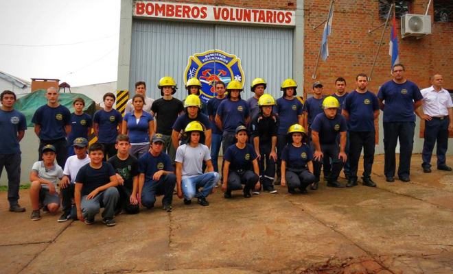 Parra: “los bomberos de Alem son uno de los mejores de la provincia”
