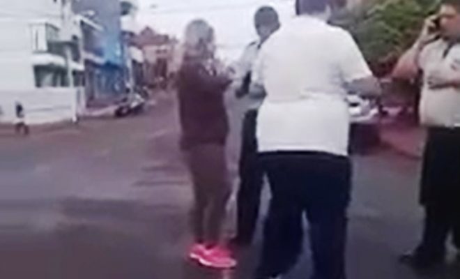 Agredieron a inspectores de tránsito (video)