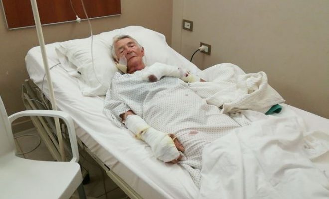 Perro atacó ferozmente a octogenaria y su hija