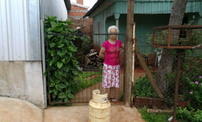 Gracias a un gesto solidario, Sofía tiene su garrafa nueva