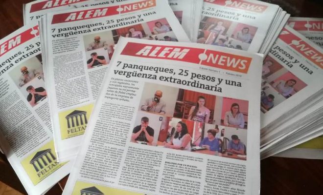 Alem News lanzó su edición impresa