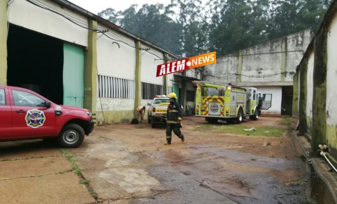 Principio de incendio en Cooperativa Picada Libertad