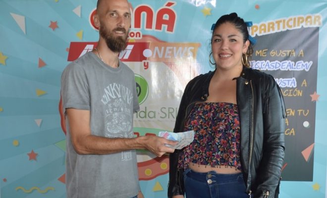 La Rotonda SRL y Alem News entregaron el premio del 2° Sorteo